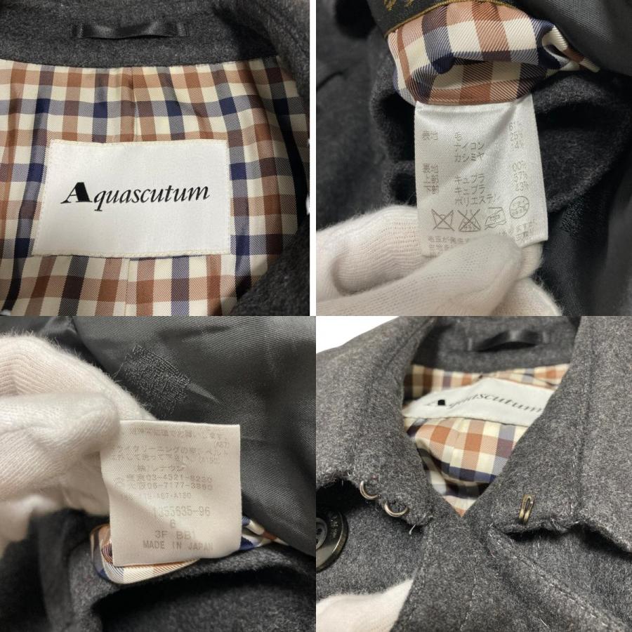 Aquascutum（アクアスキュータム） カシミヤブレンド ウール トレンチ