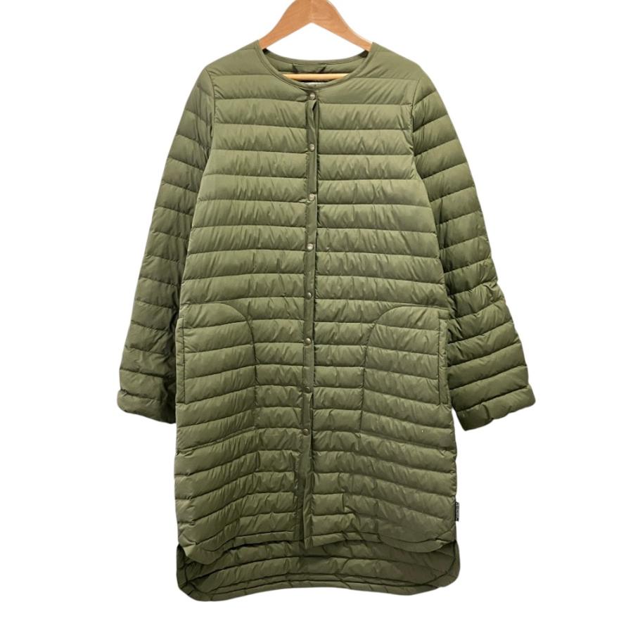 美品 トラディショナルウェザーウェア アークリー ロング丈 34 カーキ系 Traditional Weatherwear（トラディショナル ウェザーウェア） 良品