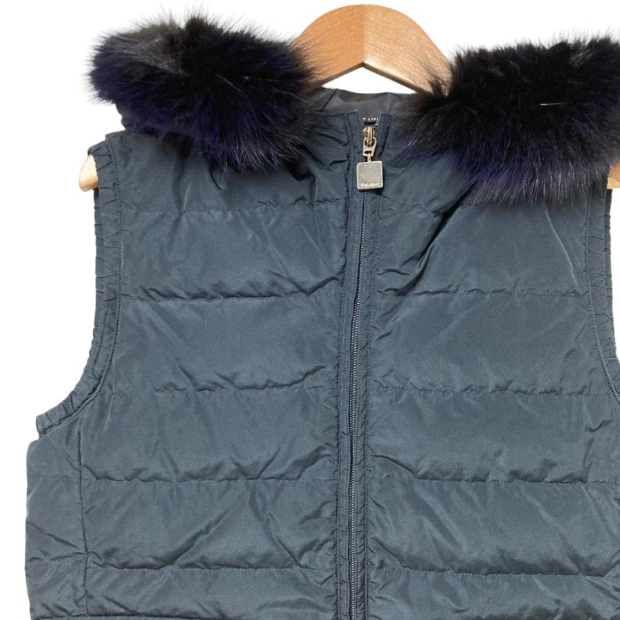 美品 S Max Mara エスマックスマーラ フーデッド ダウンベスト サイズ