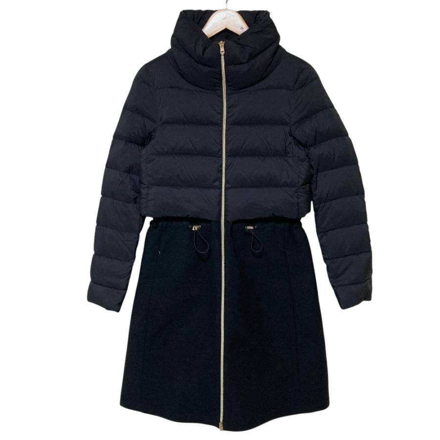 HERNO（ヘルノ） 良品 ウール切替ダウンコート CA0171D サイズ40 