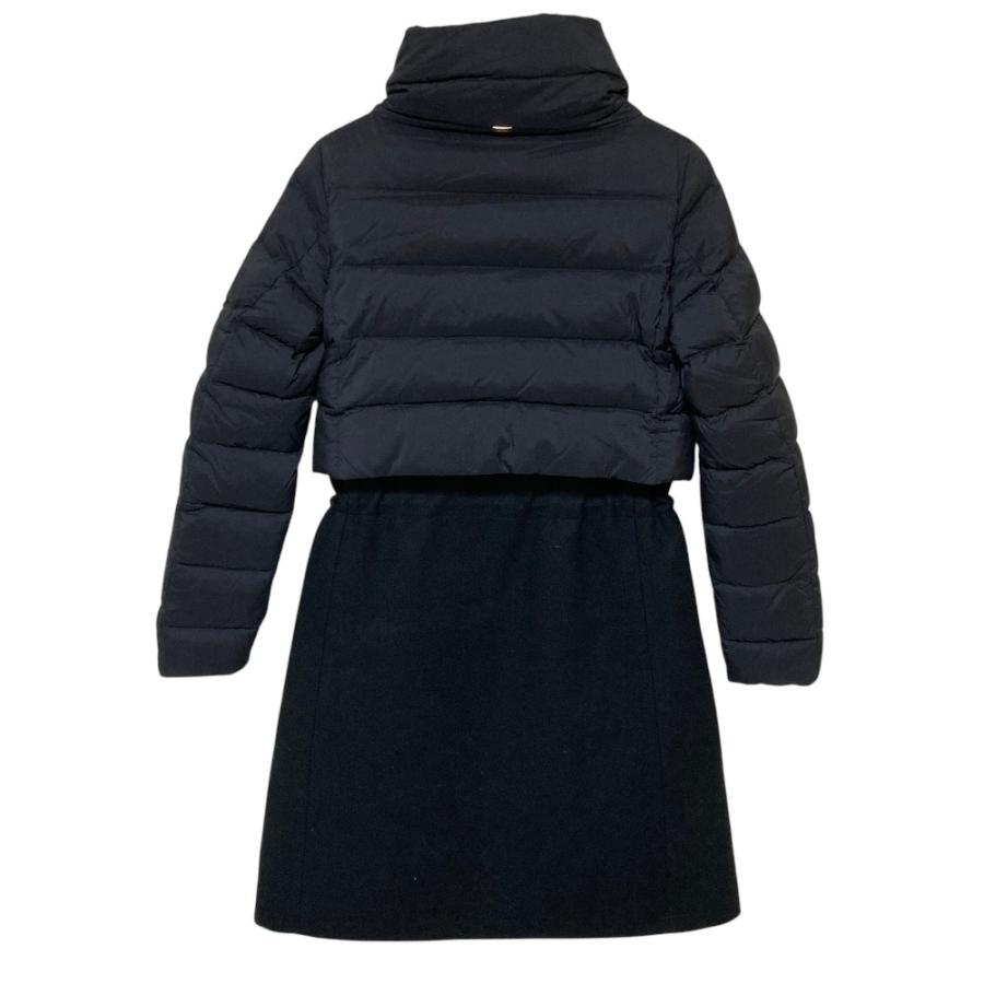 HERNO（ヘルノ） 良品 ウール切替ダウンコート CA0171D サイズ40 