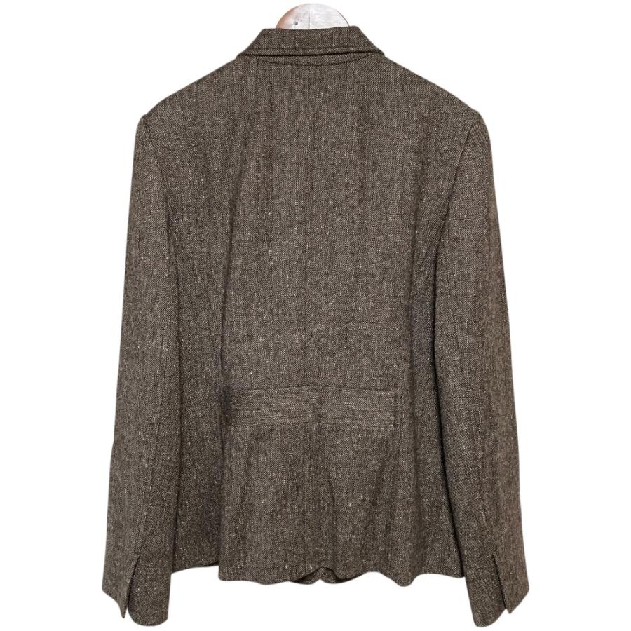 美品】バーバリーロンドン セットアップ スーツ カシミヤ混 ネイビー L