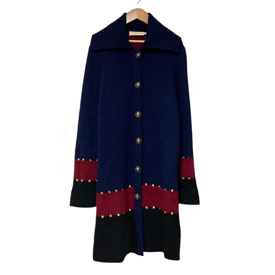 TORY BURCH（トリーバーチ） 美品 カシミヤブレンド カラーブロック 