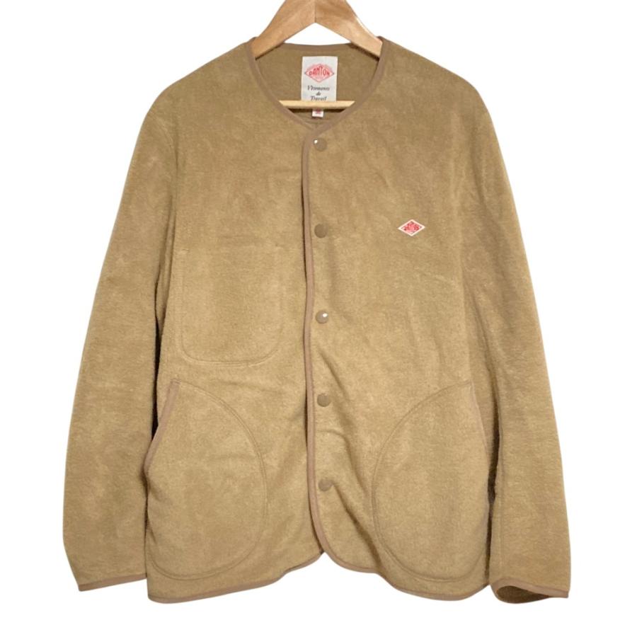 Danton（ダントン） 良品 ノースリーブフリースジャケット 36 ベージュ