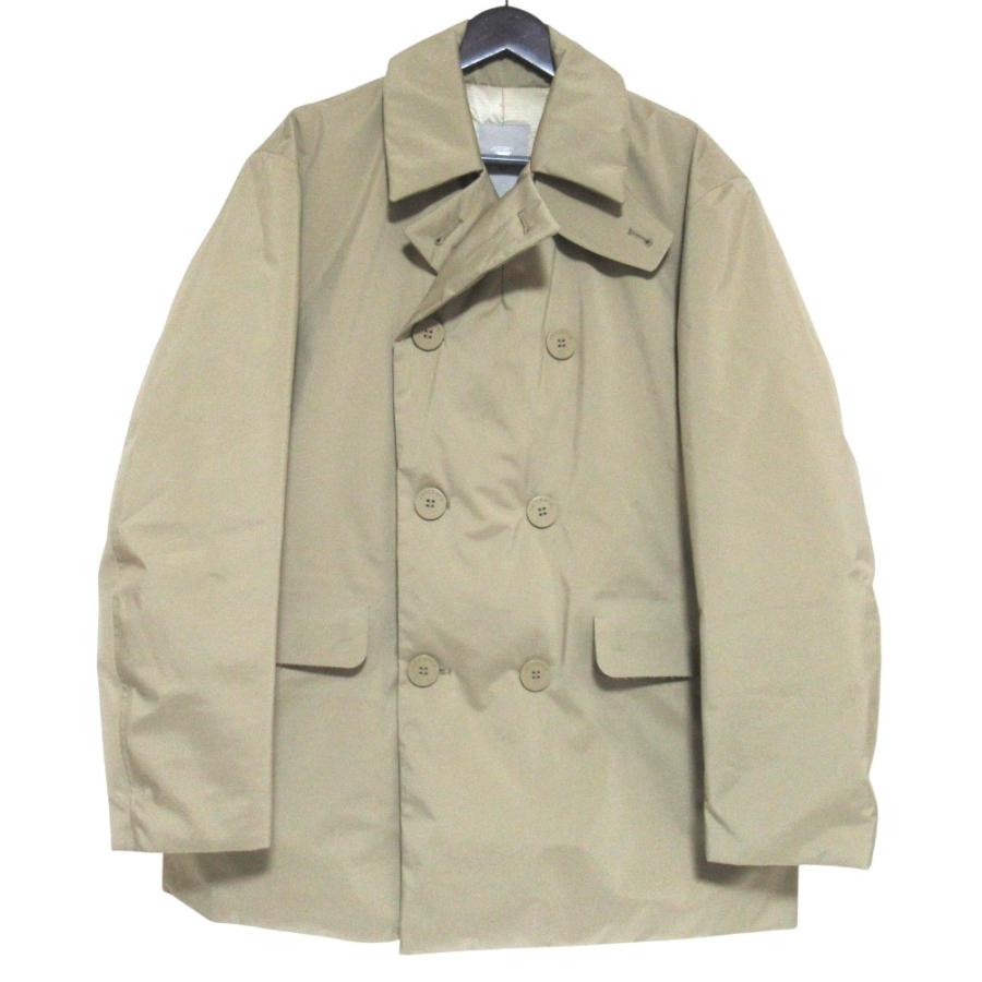 DANTON ベージュ ピーコート DESCENTE（デサント） ダウンコート Pコート ピーコート Sサイズ