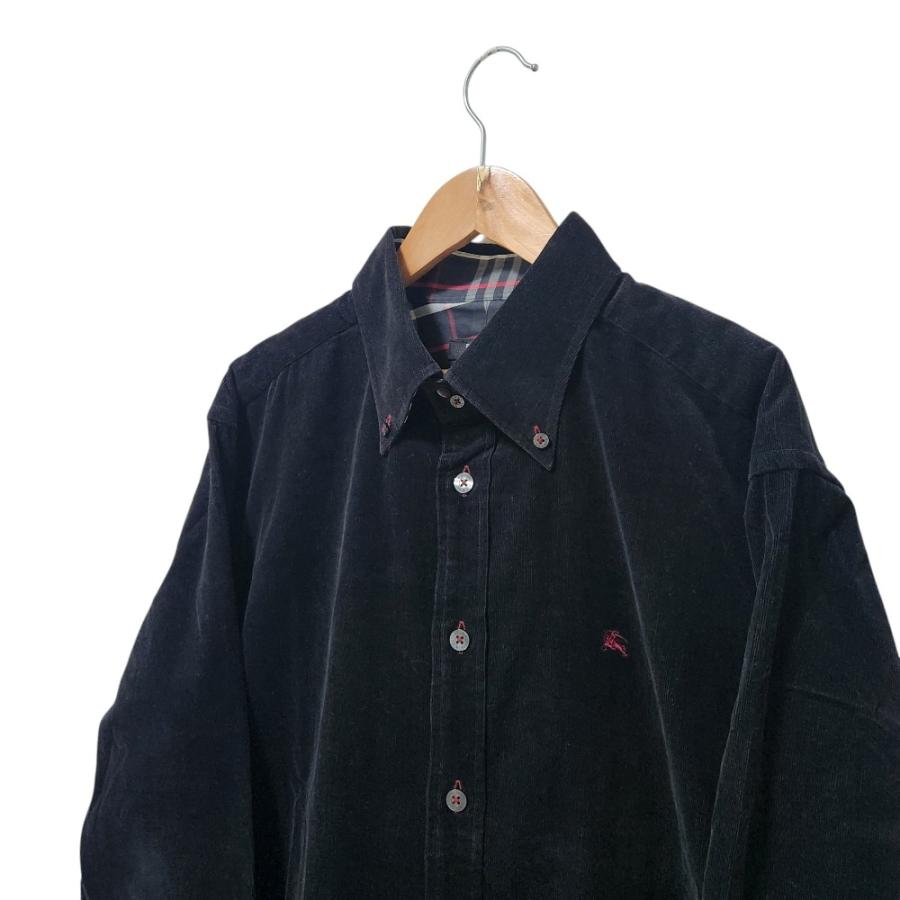 バーバリーブラックレーベル モノグラム長袖シャツ 3 BURBERRY BLACK LABEL（バーバリーブラックレーベル） 美品 ボタン