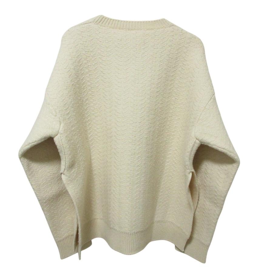 JILSANDER ジルサンダー メッシュ編みニットセーター ベージュ 楽天