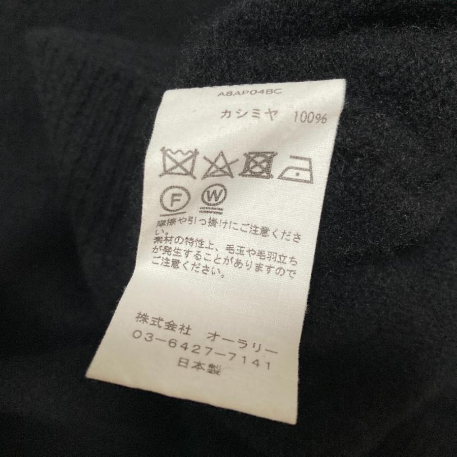 AURALEE（オーラリー） 良品 クルーネック カシミヤ ニット セーター