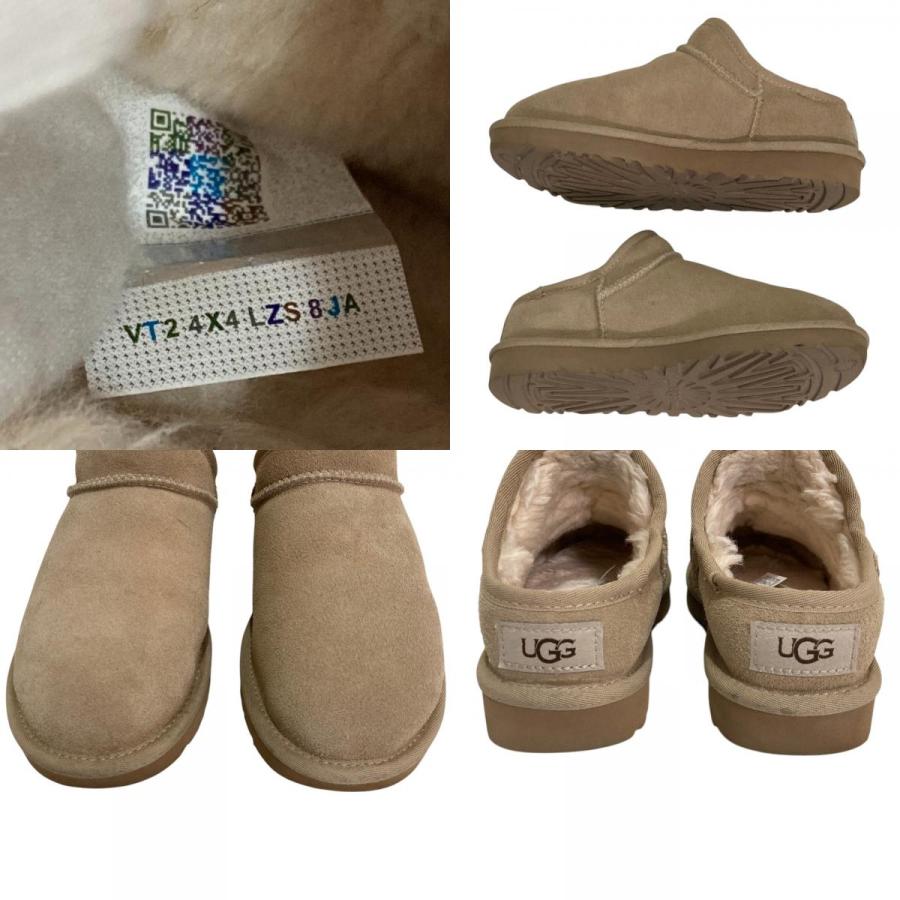 UGG（アグ） 良品 W CLASSIC SLIPPER ムートン スリッポン シューズ 