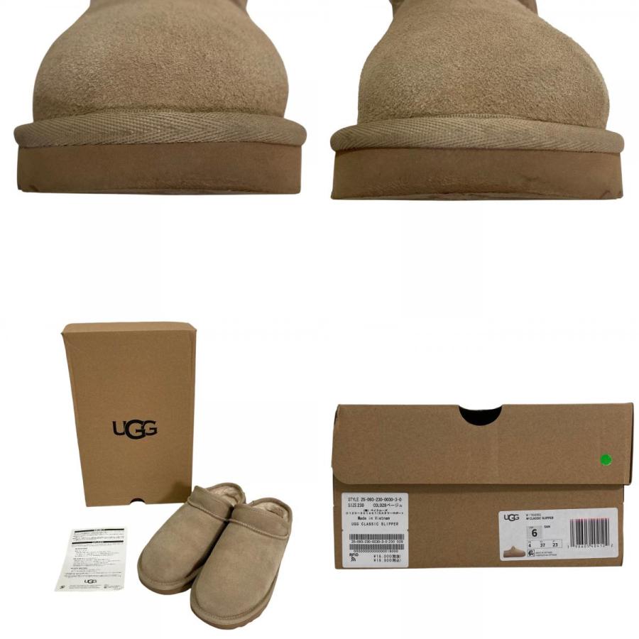 UGG（アグ） 良品 W CLASSIC SLIPPER ムートン スリッポン シューズ 