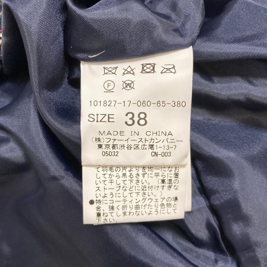 ANAYI（アナイ） 美品 ツイード ショート ダウンジャケット サイズ38 