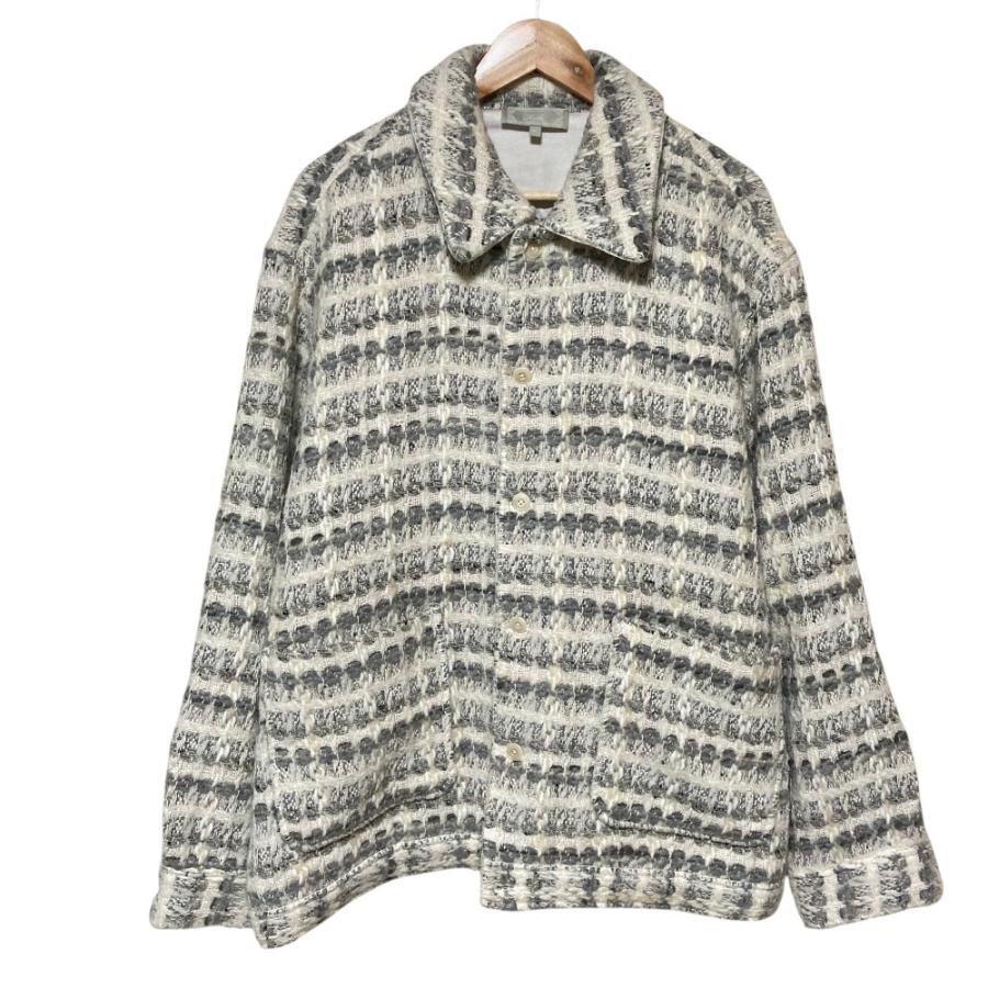 美品 24AW KITH キス ツイード ブルゾン ジャケット KHM032318 サイズXL グレー メンズ 古着 中古 USED KITH（キス） 美品 24AW KITH ツイード ブルゾン ジャケット KHM032318