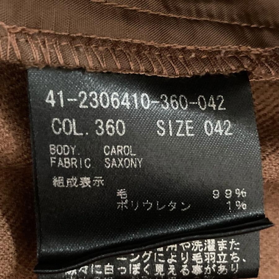 専用　theory luxe ウールパンツ（タグ付新品未使用） theory luxe（セオリーリュクス） 良品 SAXONY ウールパンツ サイズ42