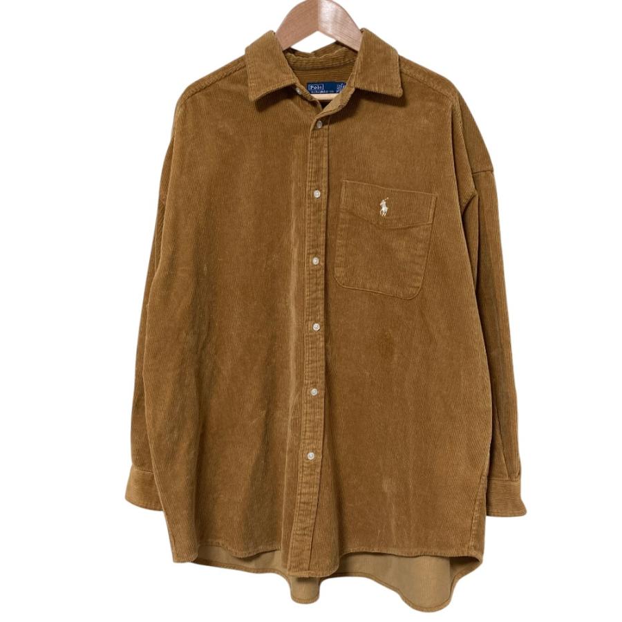POLO RALPH LAUREN コーデュロイ オーバーシャツ 美品 Polo by Ralph Lauren ポロバイラルフローレン ロングスリーブ