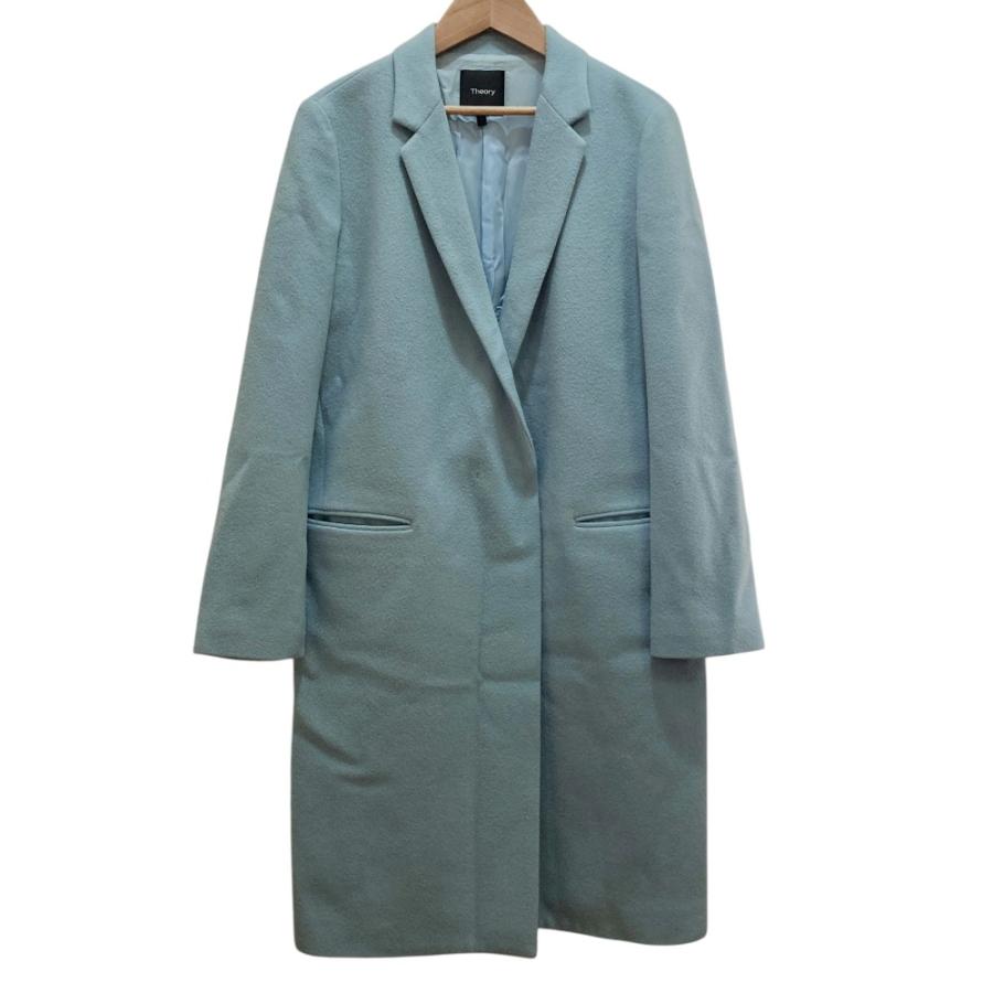 theory（セオリー） 良品 LAMB MELTON ウール チェスターコート サイズ
