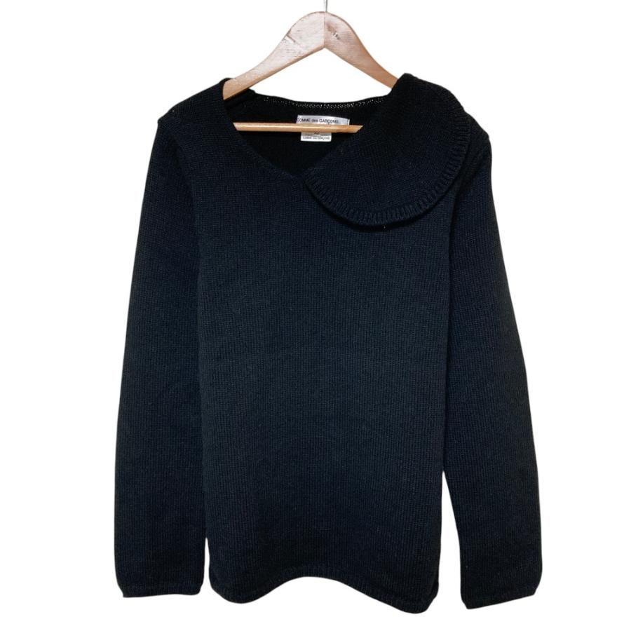 COMME des GARCONS 美品 コムコム コムデギャルソン ウール 変形カラー 