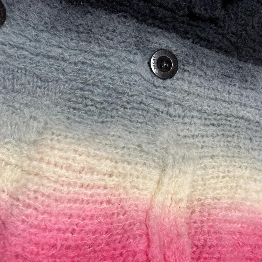 sacai（サカイ） 美品 23AW sacai Tie Dye Knit Cardigan タイダイ