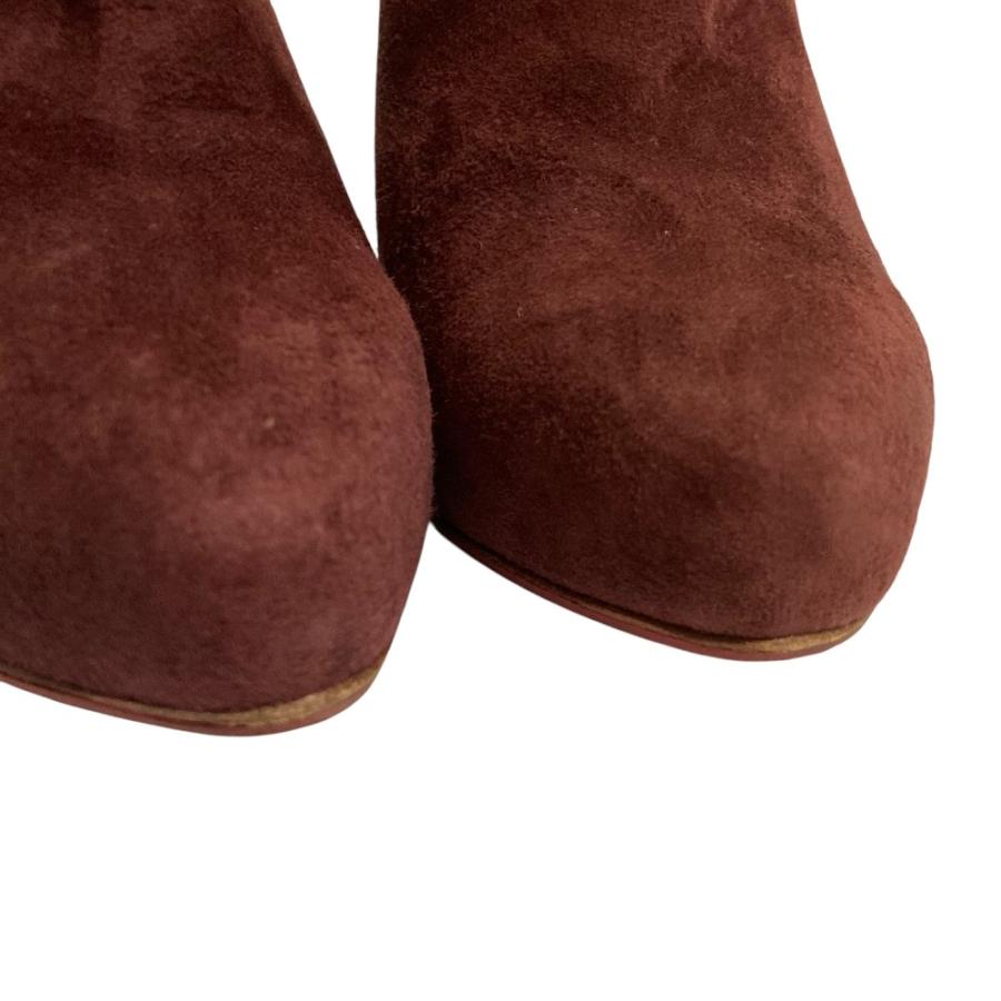 Christian Louboutin ショートブーツ スエード 371/2 Christian Louboutin（クリスチャンルブタン） 美品 スエード