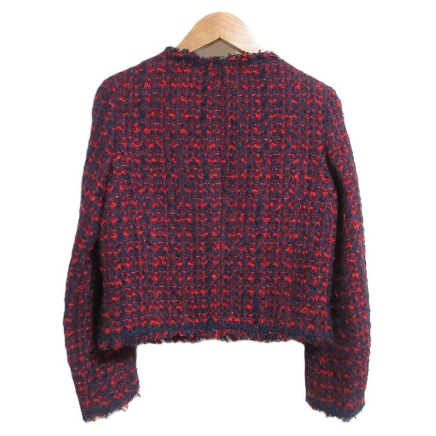 ANAYI（アナイ） 良品 Jules Tournier ツイード ノーカラージャケット