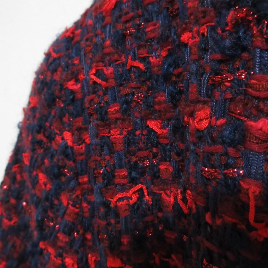 ANAYI（アナイ） 良品 Jules Tournier ツイード ノーカラージャケット