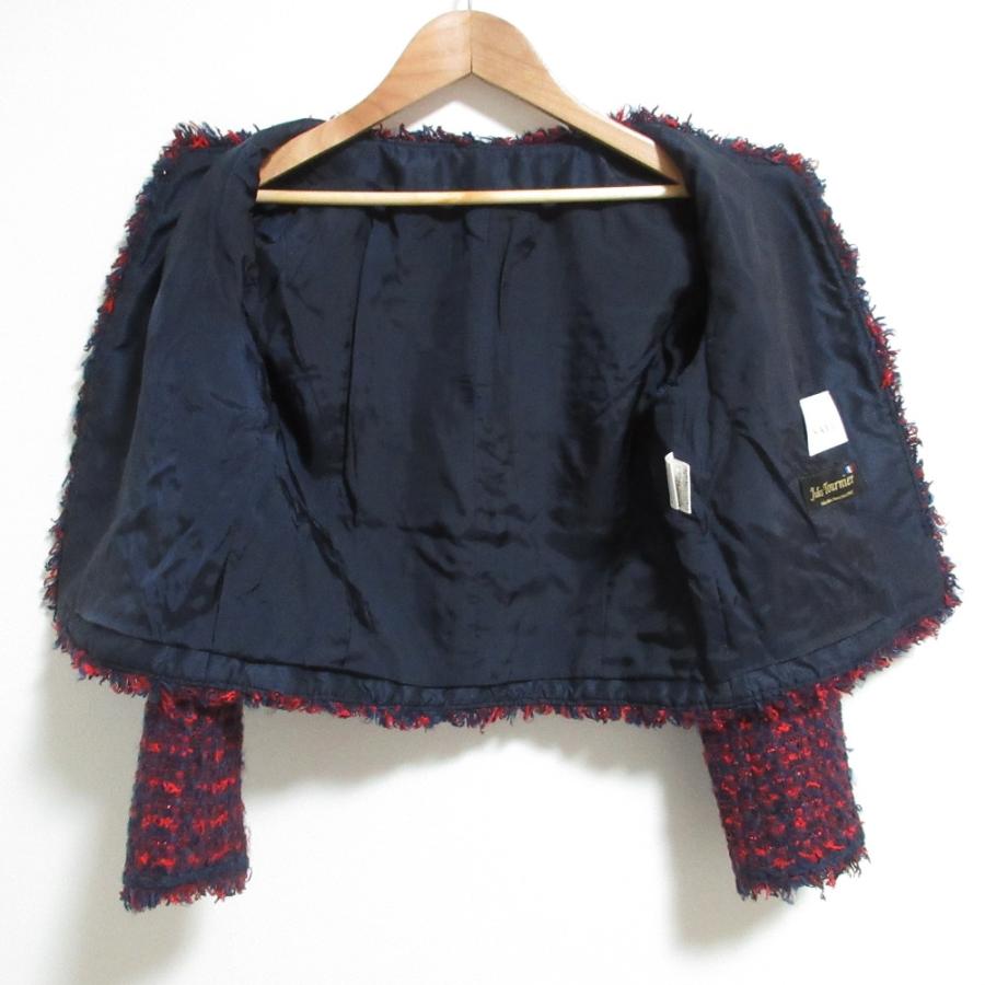 ANAYI（アナイ） 良品 Jules Tournier ツイード ノーカラージャケット