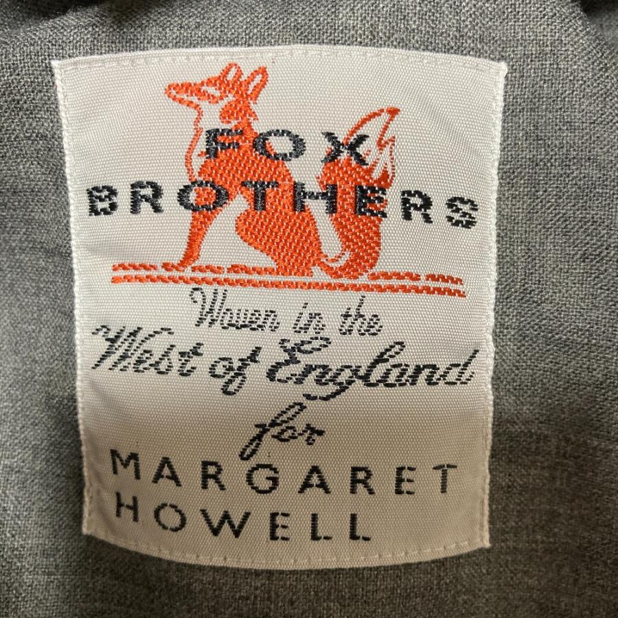 MARGARET HOWELL（マーガレットハウエル） 美品 FOX BROTHERS ウール