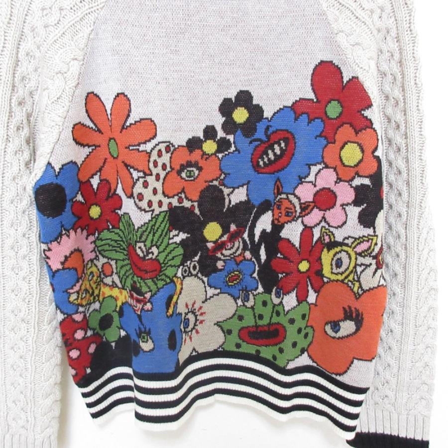 美品 オレボレブラ アルベロベロ 総柄ロングシャツ チュニック 