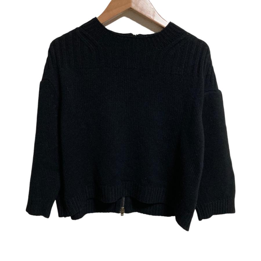 PRADA（プラダ） 美品 カシミヤ100％ 2WAY クロップド ニット プル