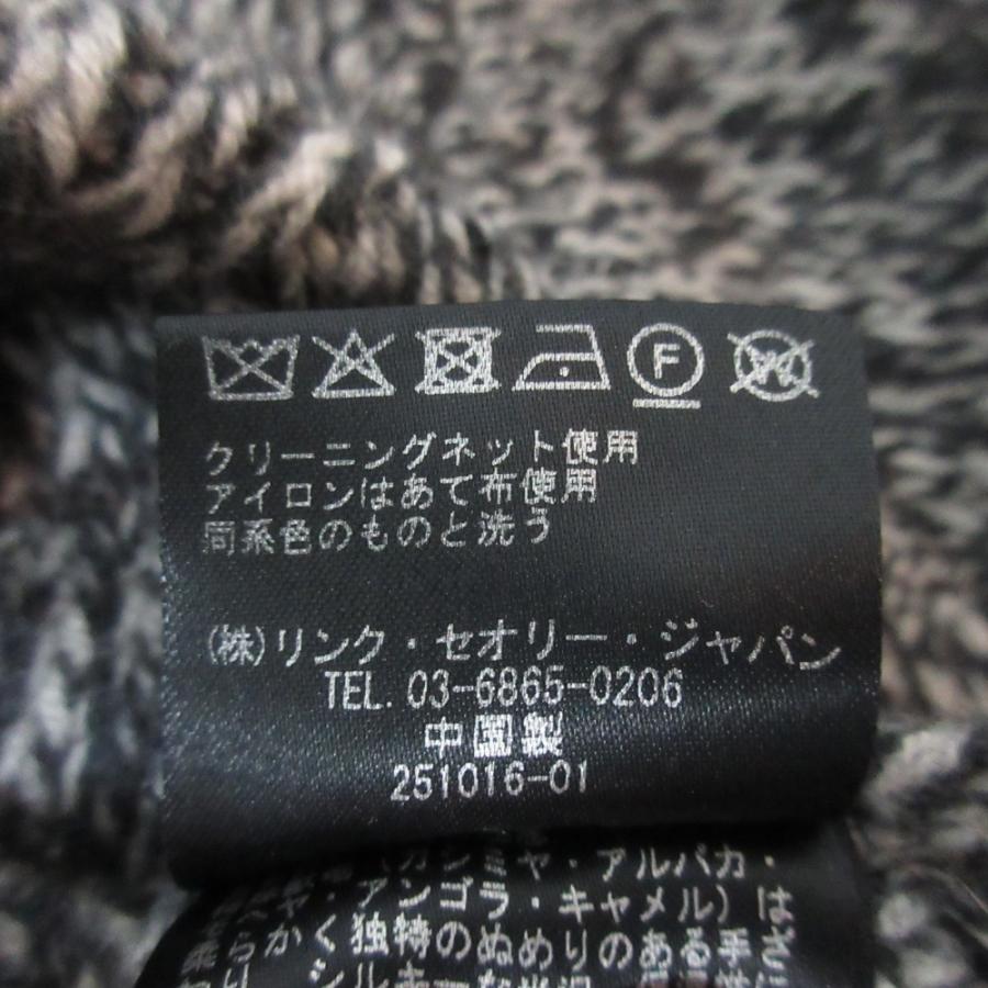 美品 セオリー クレープニット Links Links Tee 半袖 限定カラー theory（セオリー） 良品 CASHMERE CROP PO MOULINE カシミヤ100