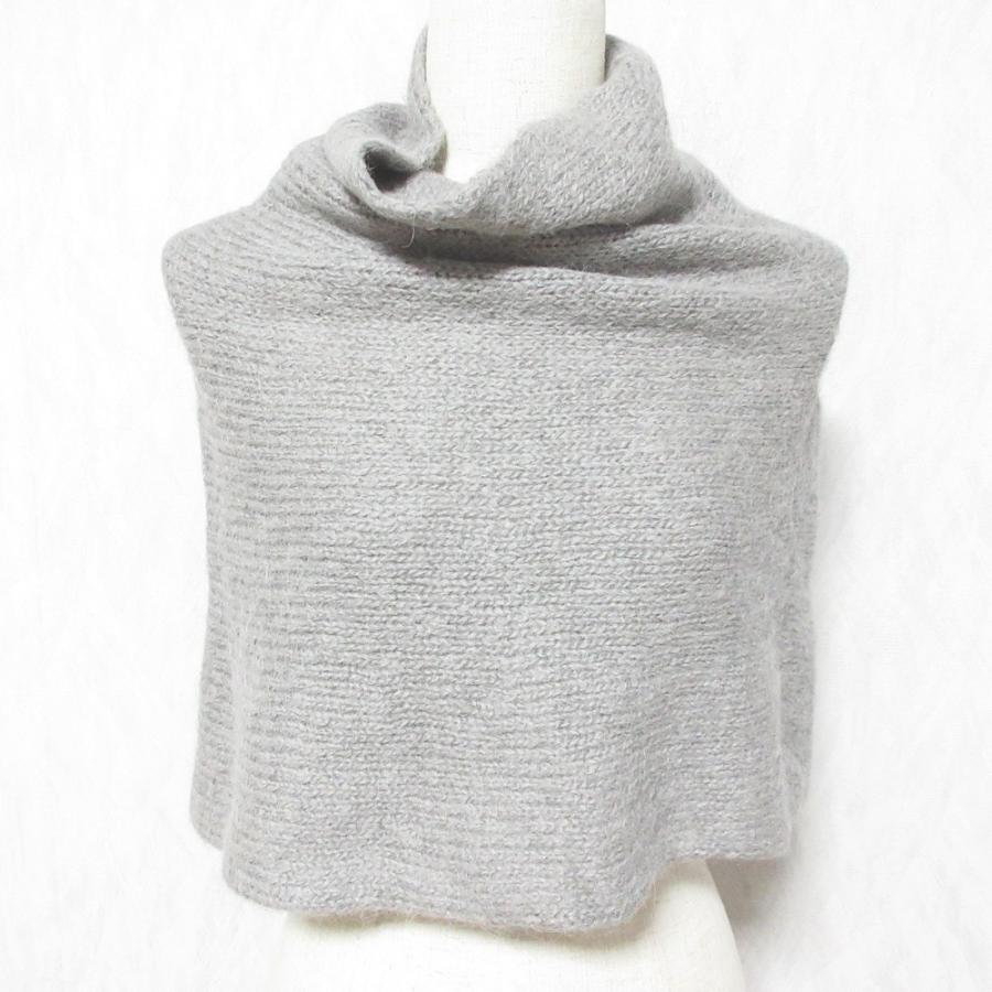 evam eva（エヴァムエヴァ） 美品 alpaca wool snood アルパカウール