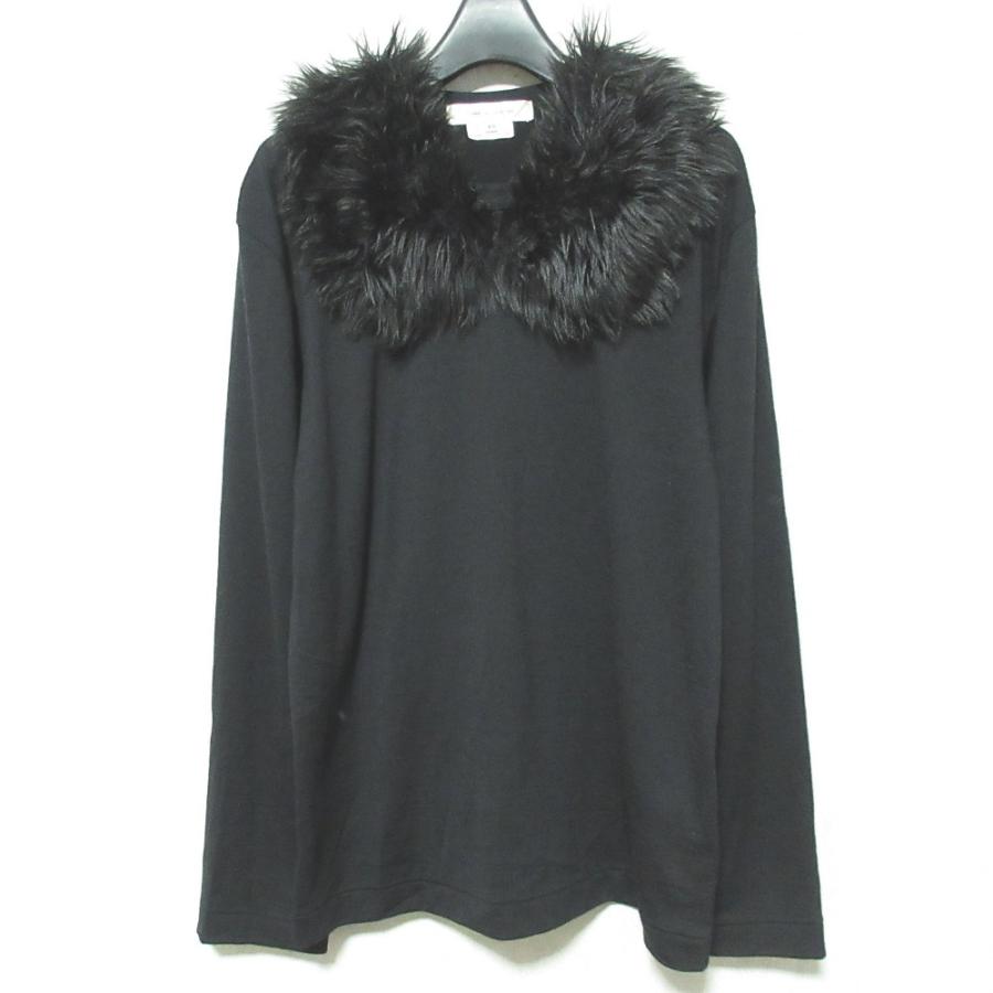 COMME des GARCONS（コムデギャルソン） 美品 フェイクファーカラー 