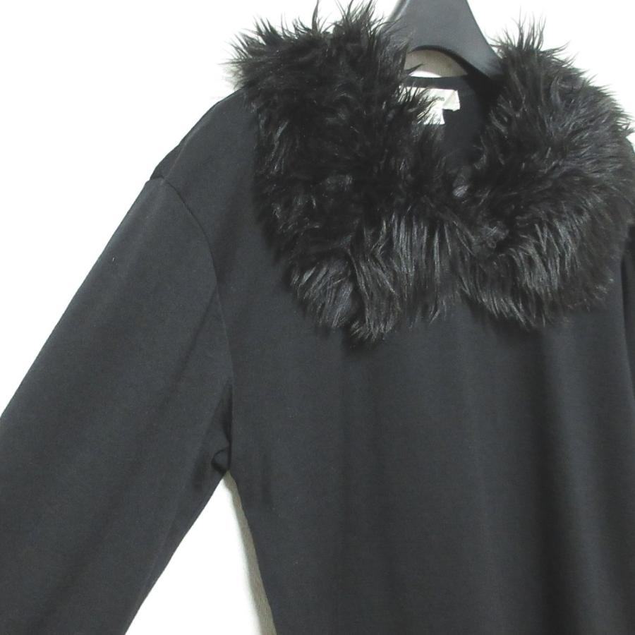 COMME des GARCONS（コムデギャルソン） 美品 フェイクファーカラー 