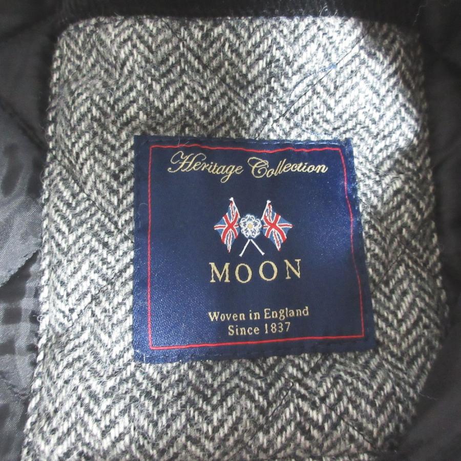 美品 Orobianco オロビアンコ MOON社製生地 ヘリンボーン キルティングコート ジャケット 40 グレー メンズ 古着 中古 USED Orobianco（オロビアンコ） 美品 MOON社製生地 ヘリンボーン