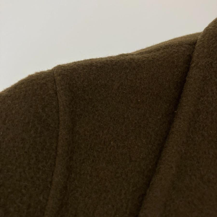 NOBLE（ノーブル） 美品 super160 リバードレープカラーコート 38