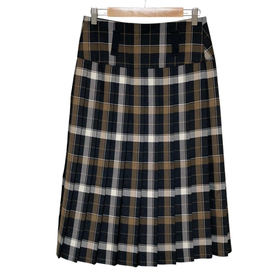 美品 MARGARET HOWELL タマムシ プリーツ ミモレ丈 スカート MARGARET HOWELL（マーガレットハウエル） 美品 23AW MARGARET HOWELL