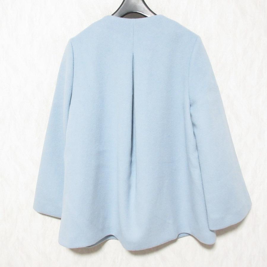 SHIPS（シップス） 美品 SUPER140キーネックショートコート 314-15 