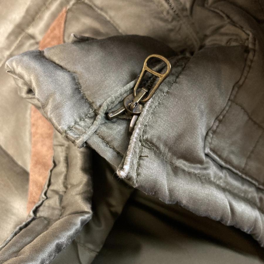 良品 RALPH LAUREN ラルフローレン コットンシルク ラムファー ダウン