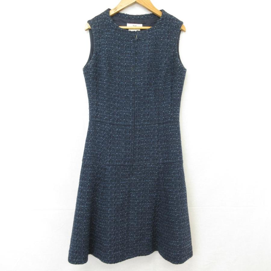 【美品】Rene ルネ カシミヤ混 ミックスツイード コサージュ ポンチョ 36 美品】Rene ルネ カシミヤ混 ミックスツイード コサージュ ポンチョ 36