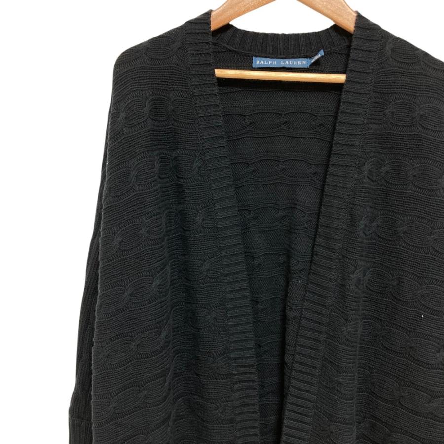 美品 RALPH LAUREN ラルフローレン ケーブルニットカーディガン サイズ 