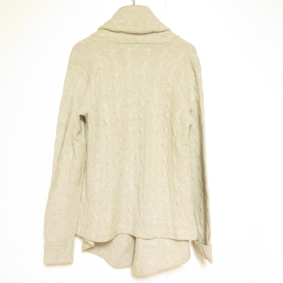 美品 RALPH LAUREN ラルフローレン カシミヤブレンド ショールカラー 