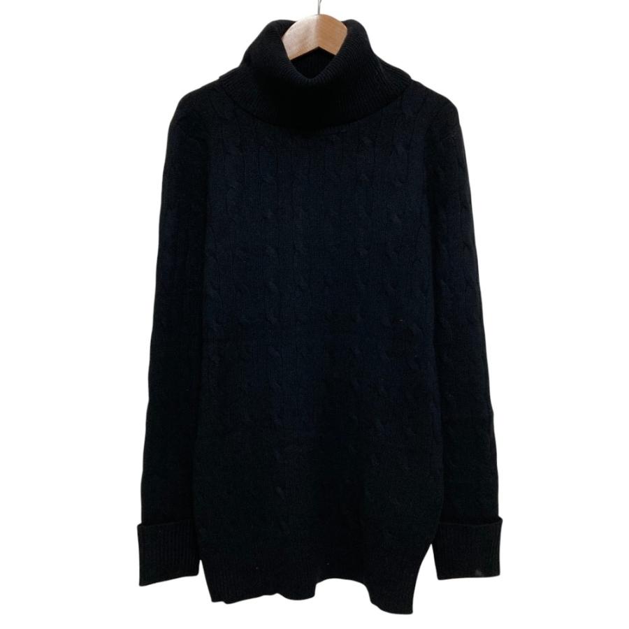 美品 RALPH LAUREN ラルフローレン カシミヤブレンド タートルネック 
