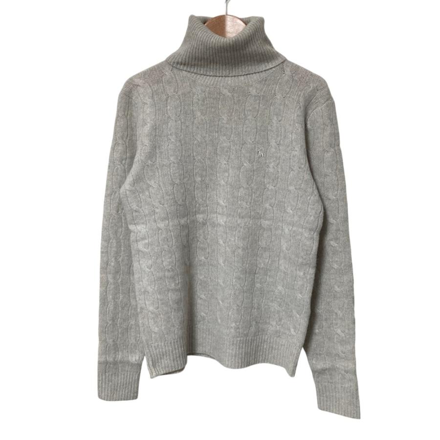 美品 RALPH LAUREN ラルフローレン カシミヤブレンド タートルネック