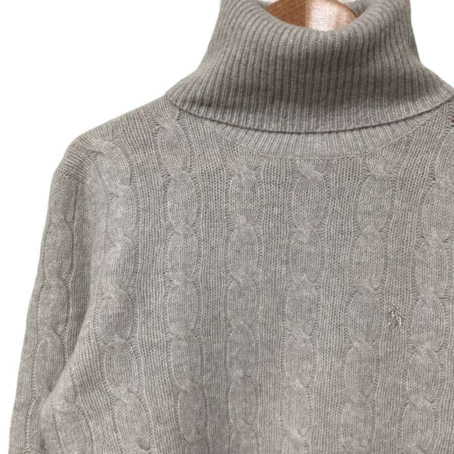 美品 RALPH LAUREN ラルフローレン カシミヤブレンド タートルネック