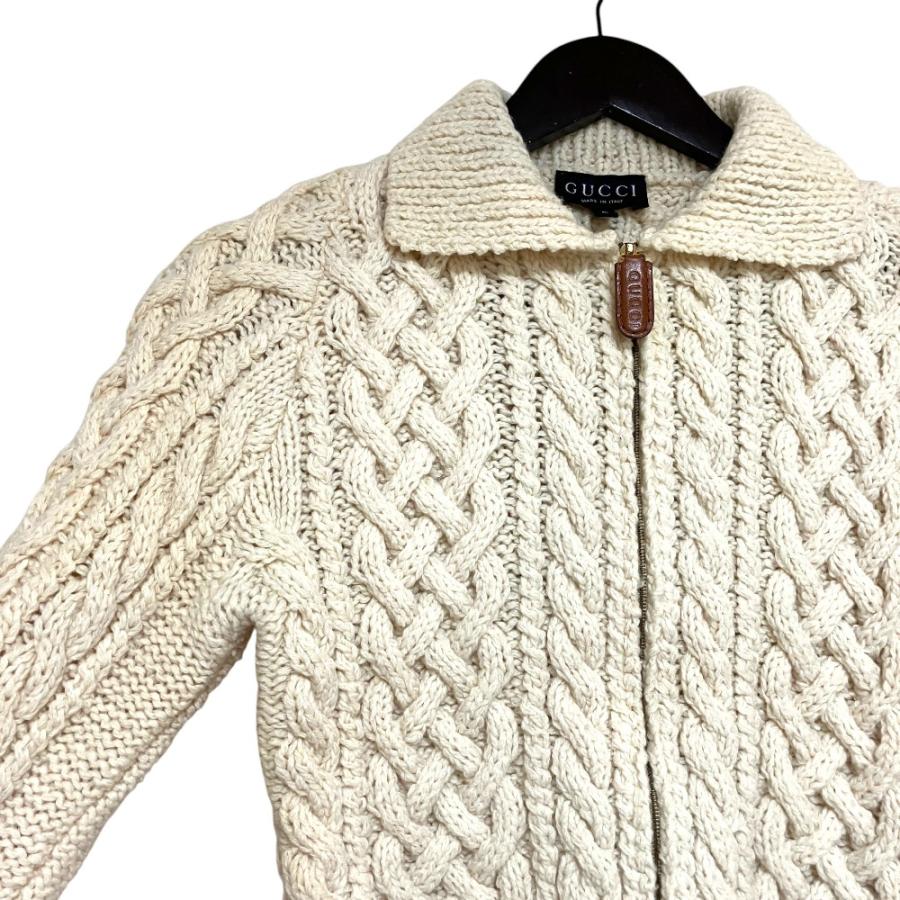 gucci トムフォード期　ジップアップブルゾン　短丈 GUCCI（グッチ） トムフォード期 ショート丈 ジップアップ ケーブル