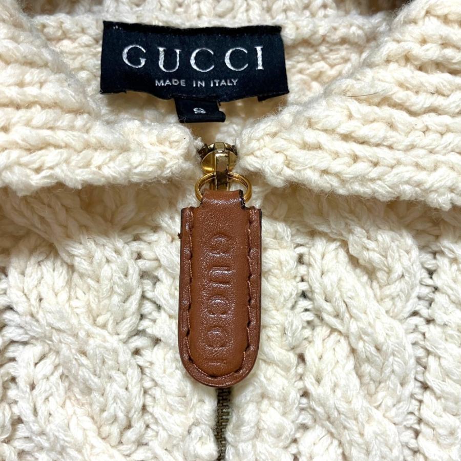 GUCCI（グッチ） トムフォード期 ショート丈 ジップアップ ケーブル