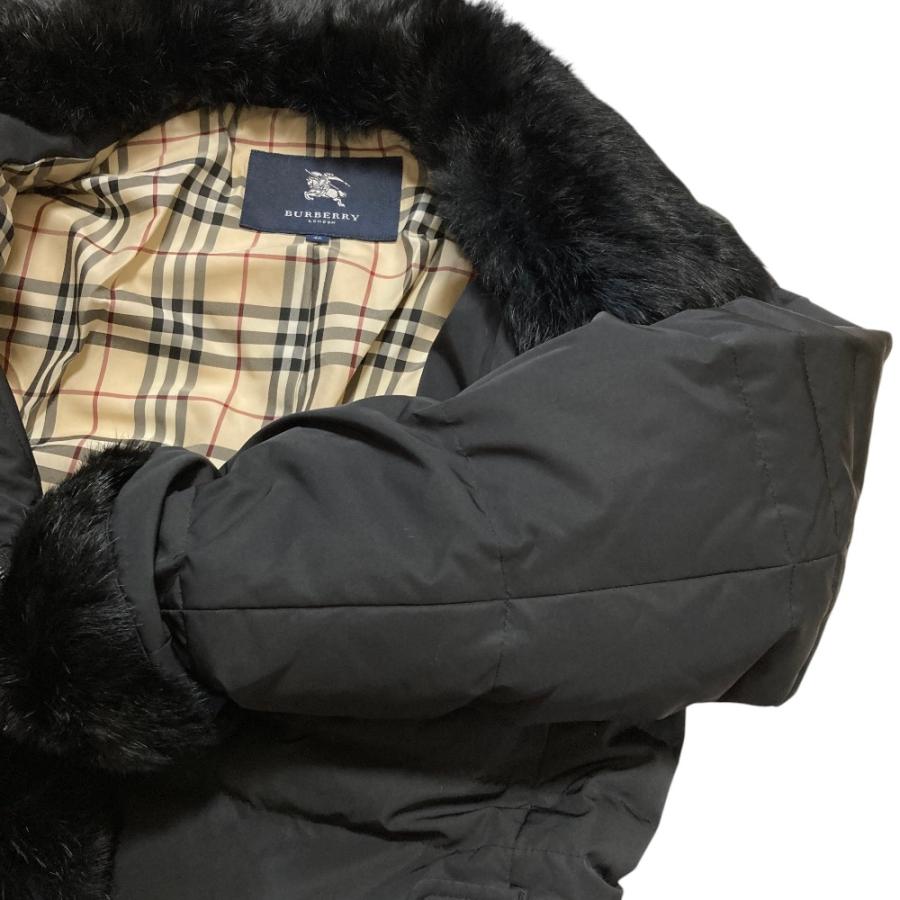 美品 BURBERRY LONDON バーバリーロンドン 裏地ノバチェック ラビット 