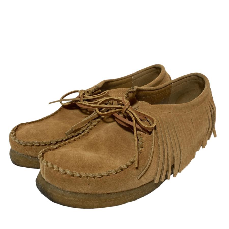Clarks（クラークス） 美品 アンスクリア別注 ワラビー フリンジ