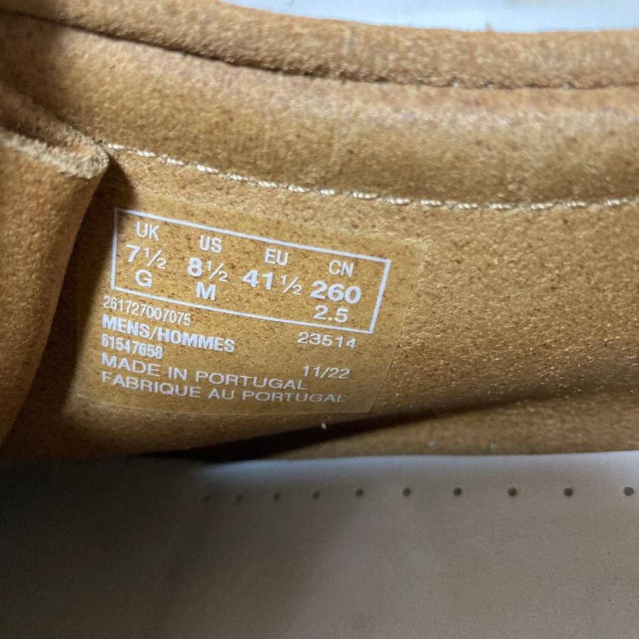 Clarks（クラークス） 美品 アンスクリア別注 ワラビー フリンジ