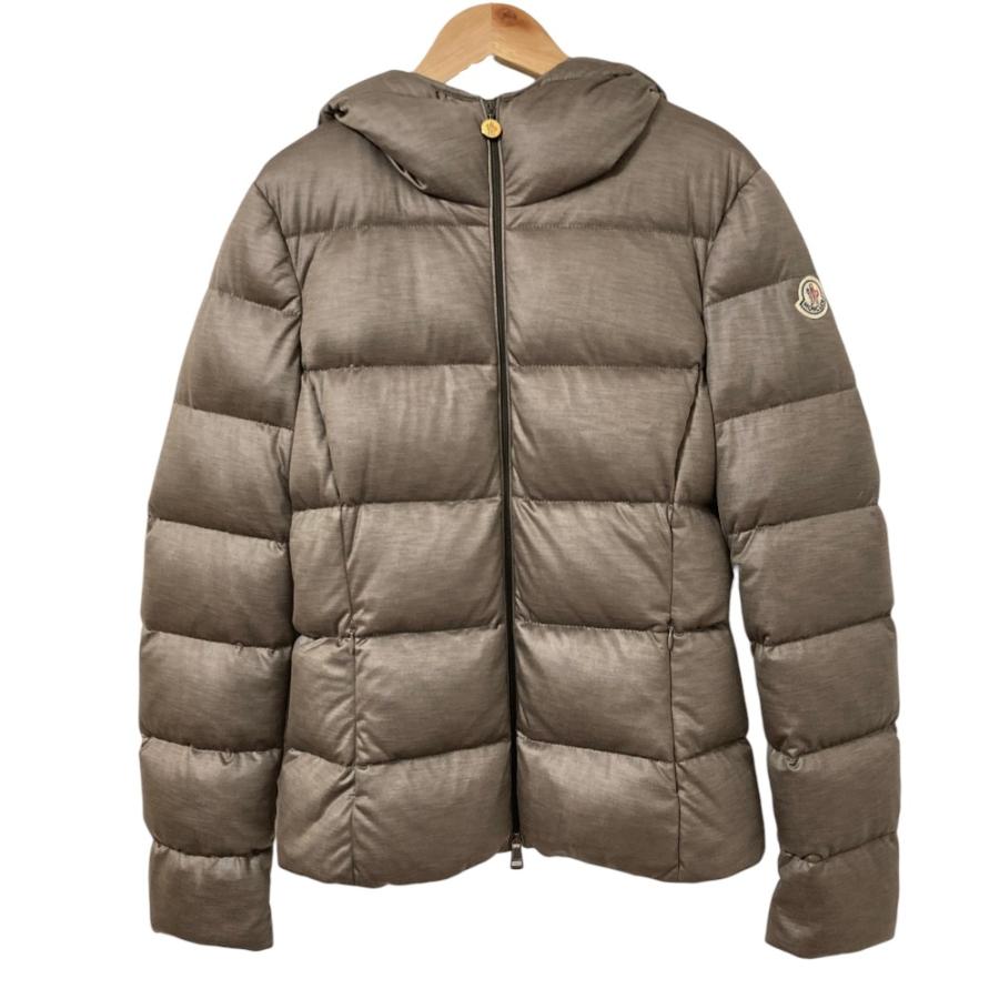 【美品】MONCLER モンクレール FRASER GIUBBOTTO サイズ3 MONCLER（モンクレール） 美品 JERSEY GIUBBOTTO フーデッドダウン