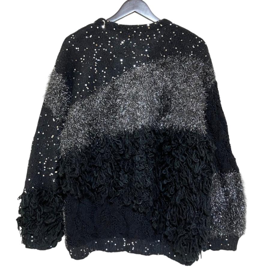 美品 AMERI VINTAGE アメリヴィンテージ UND MIX YARN PATCHWORK KNIT